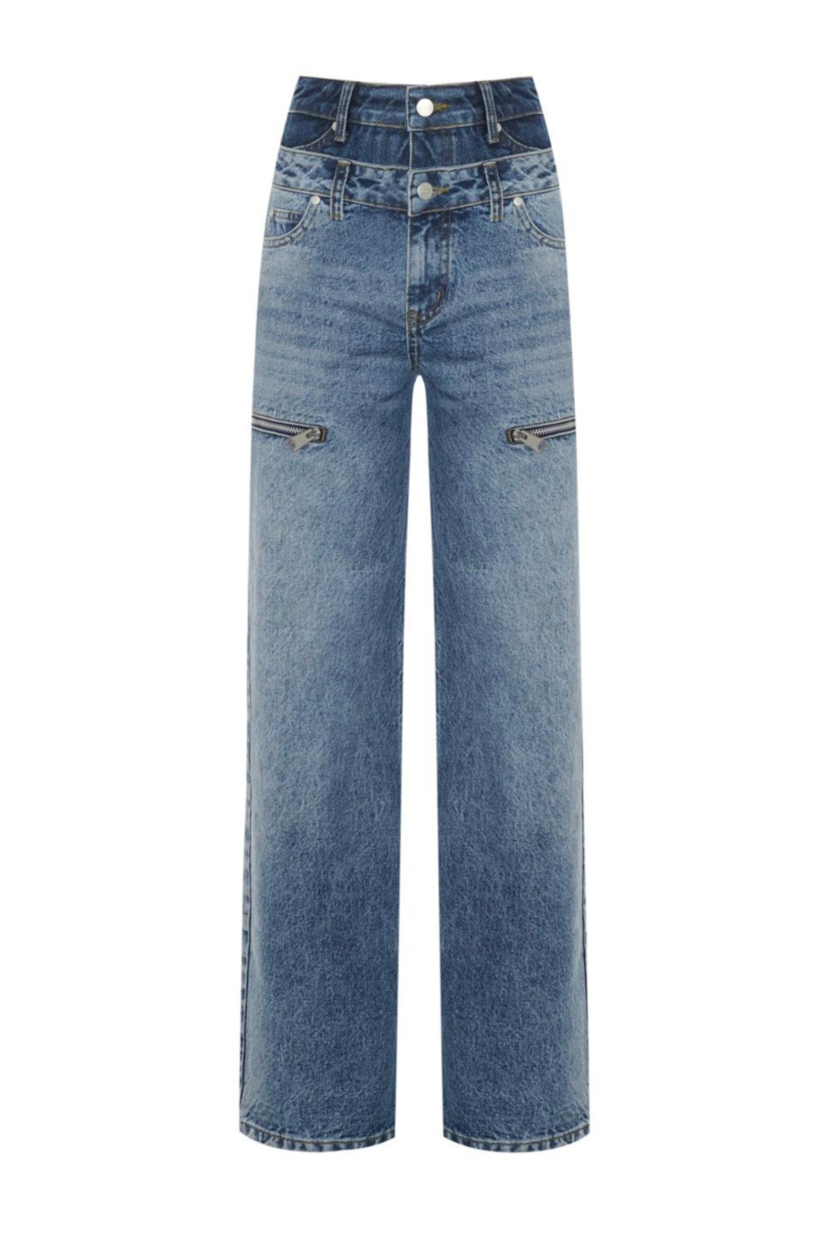 HELSA JEAN DOUBLE WAİST
